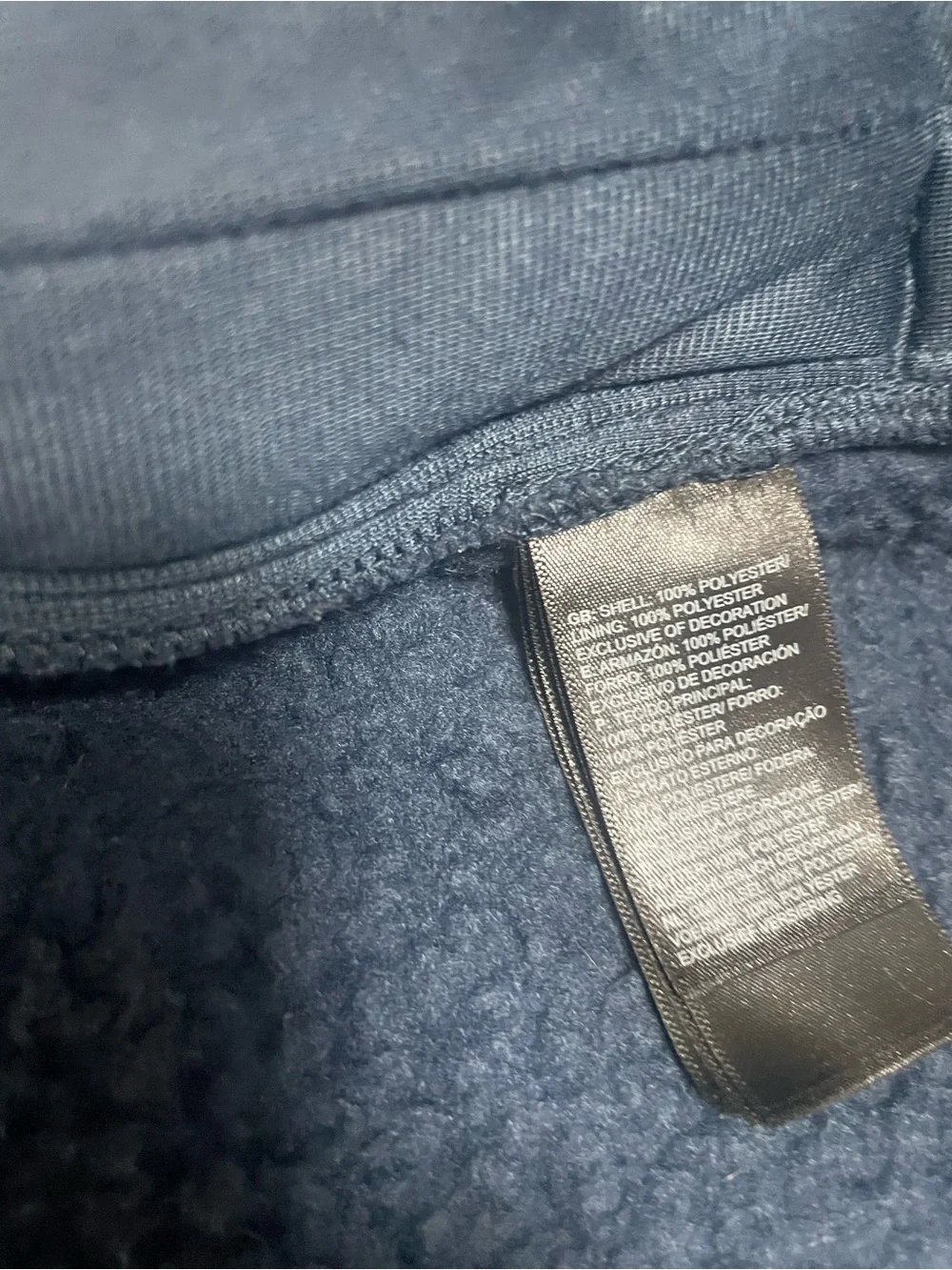 The North Face Hi Pile Sherpa Fleece Full Zip Bomber Jacket